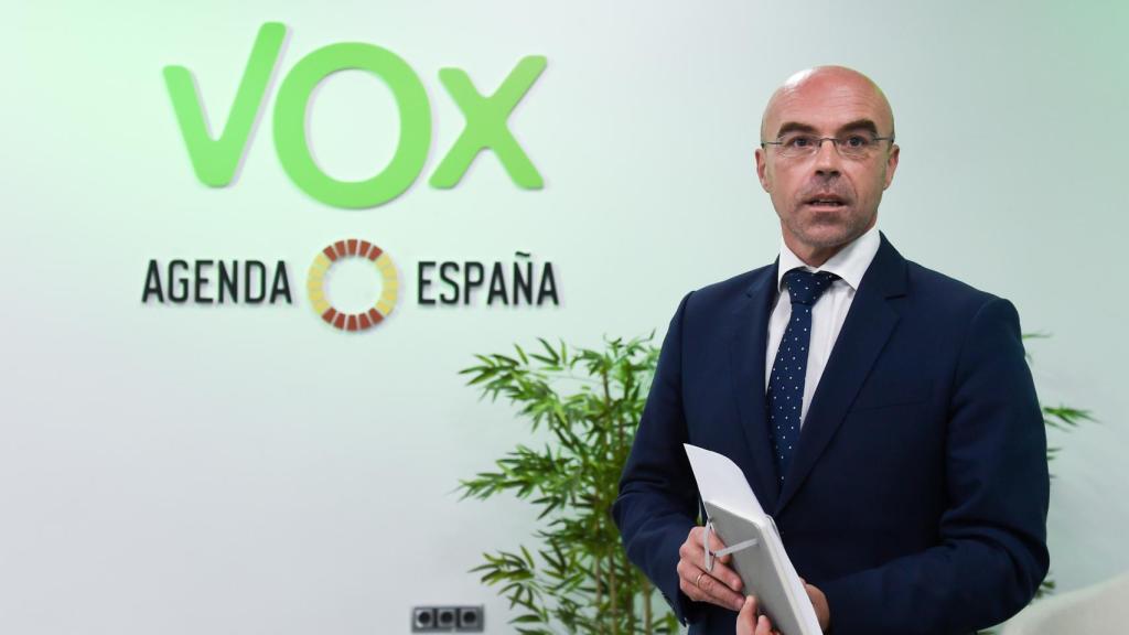 Jorge Buxadé, vicesecretario de Acción Política de Vox, el pasado junio, en Madrid.