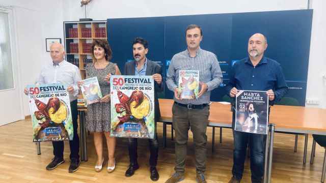 Herrera de Pisuerga presenta el programa del 50 Festival Nacional de Exaltación del Cangrejo.