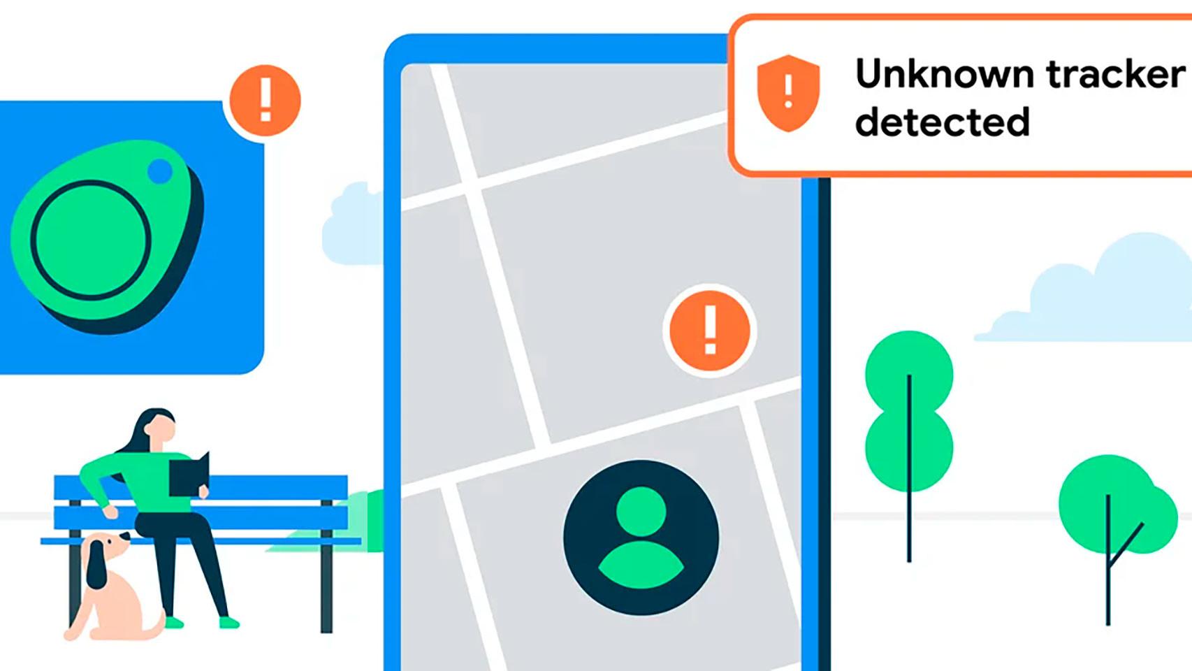 Alertas de rastreadores desconocidos tipo AirTag, lo nuevo de Android