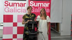 Las diputadas electas de Sumar por A Coruña y Pontevedra, Marta Lois y Verónica Martínez Barbero.