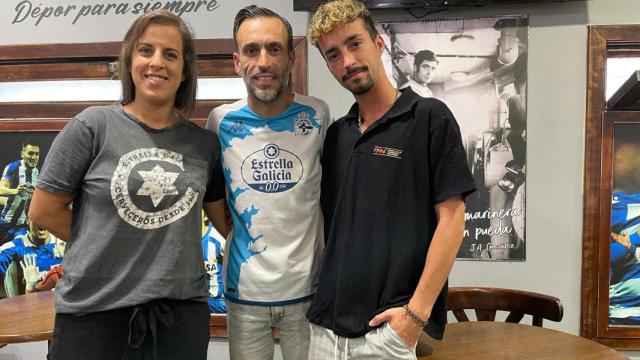 Jéssica, Kike y Roger de Saque de Esquina.