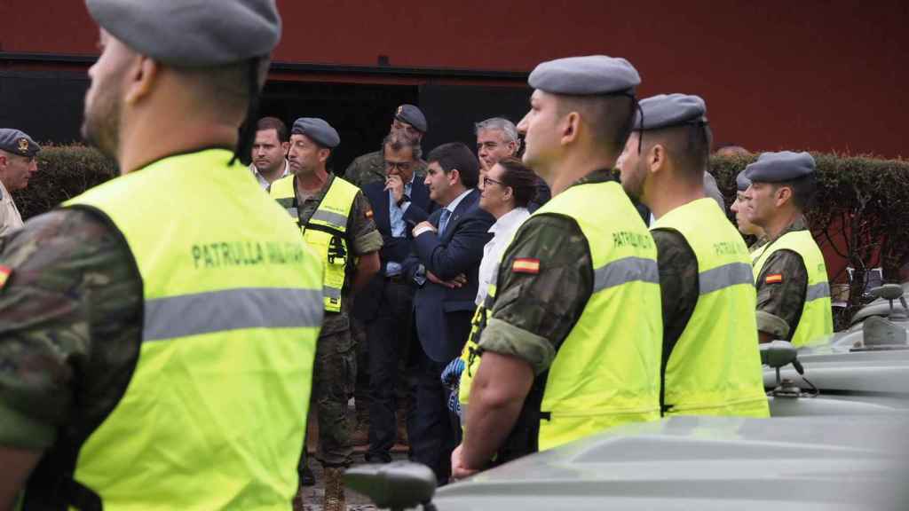 El Delegado del Gobierno en Galicia en la presentación de la Operación Centinela Gallego.