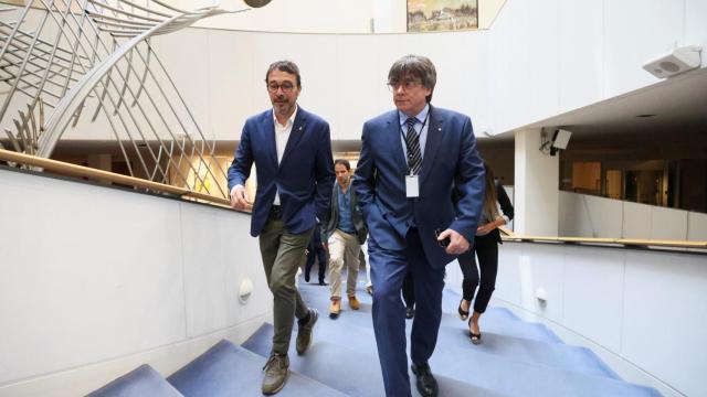 Puigdemont en el Parlamento Europeo