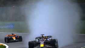 Verstappen, en la carrera al sprint del GP de Bélgica.