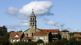 Iglesia de Cualedro, en Ourense