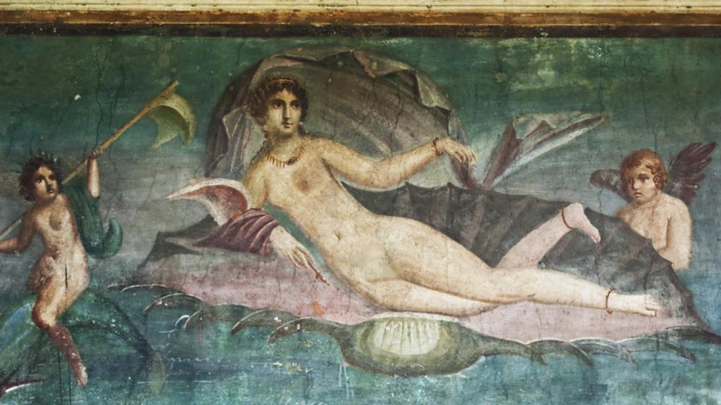 Obra 'Casa de Venus', en Pompeya.