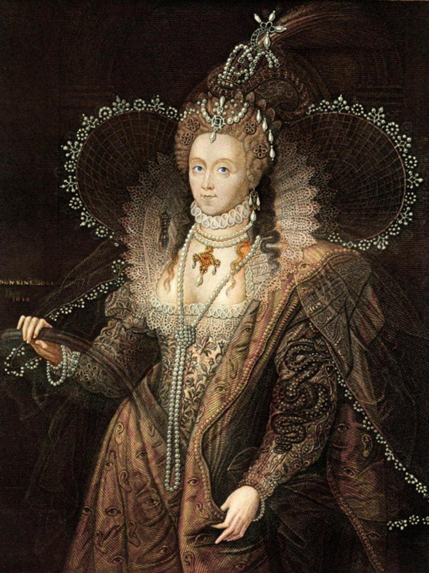 Isabel I de Inglaterra, la quinta y última monarca de la dinastía Tudor.