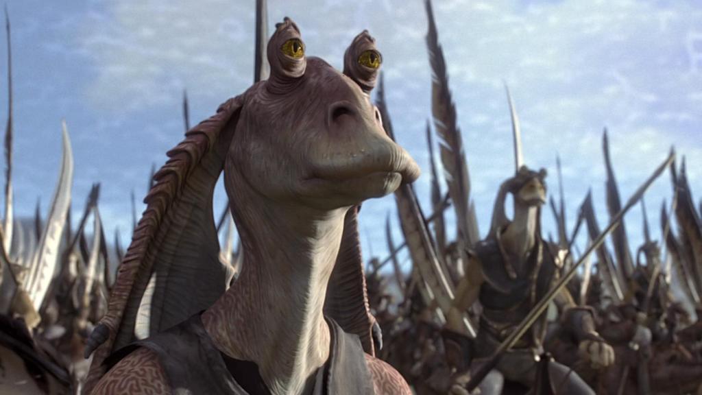 Jar Jar Binks en Star Wars.