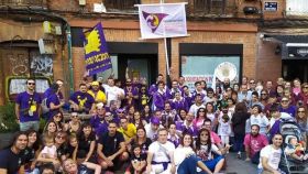 Las Peñas de Valladolid en una imagen de fiestas pasadas