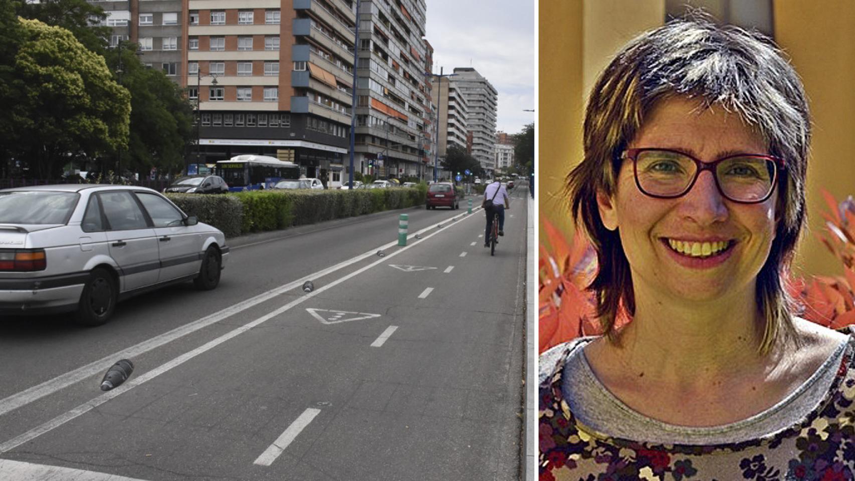 Carmen Duce y el Paseo de Isabel La Católica en Valladolid