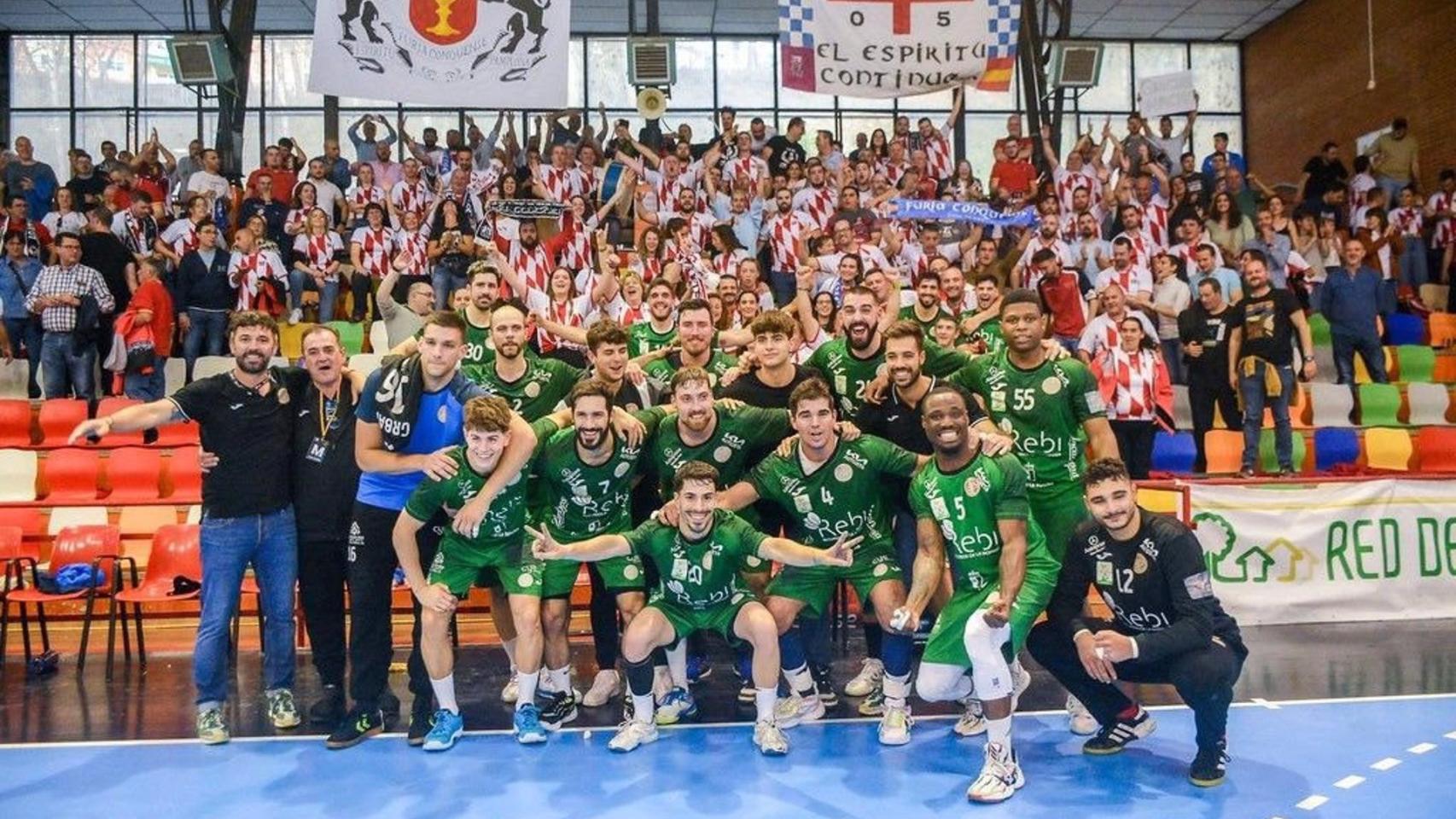 Equipo de balonmano Rebi Cuenca. Foto: Ayuntamiento de Cuenca