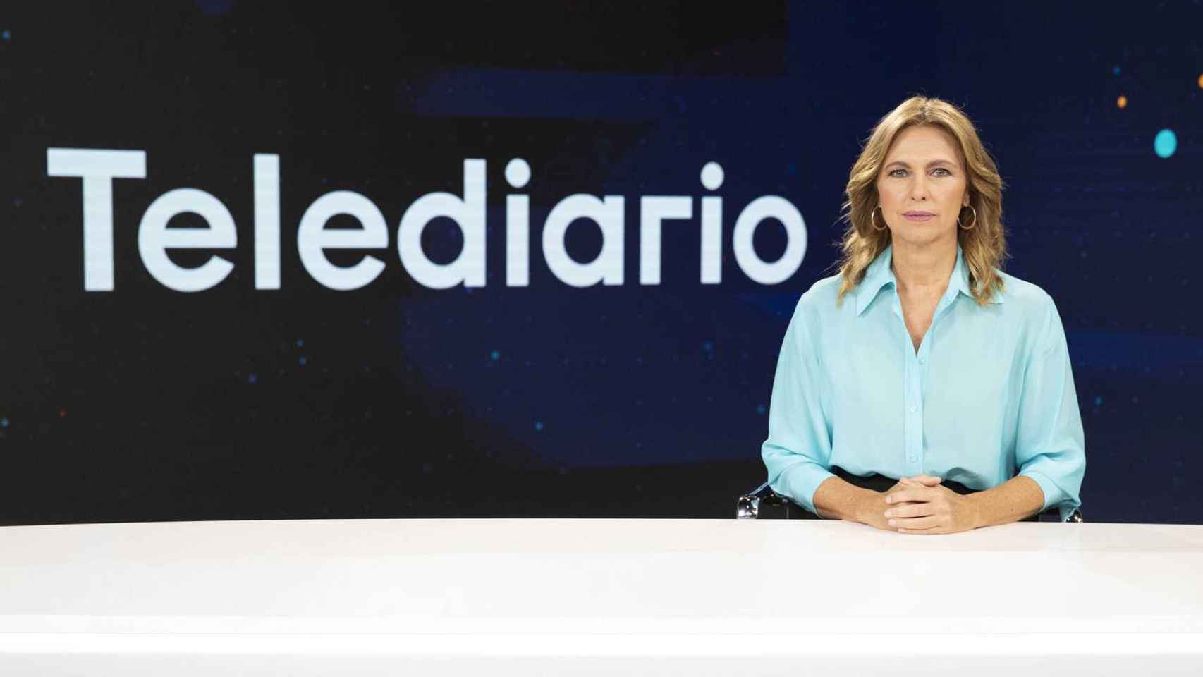 Alejandra Herranz en 'Telediario 1'.