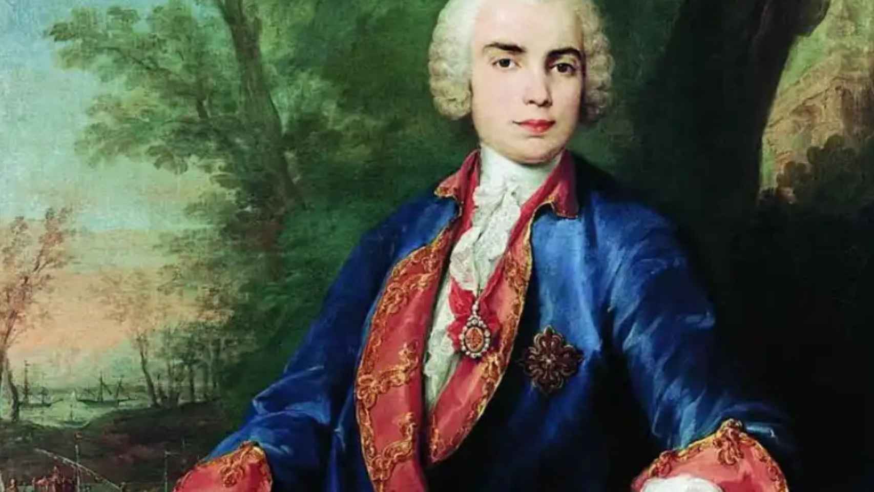 Un retrato de Carlo Broschi, Farinelli.