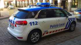 Imagen de un vehículo de la Policía Local de Valladolid.