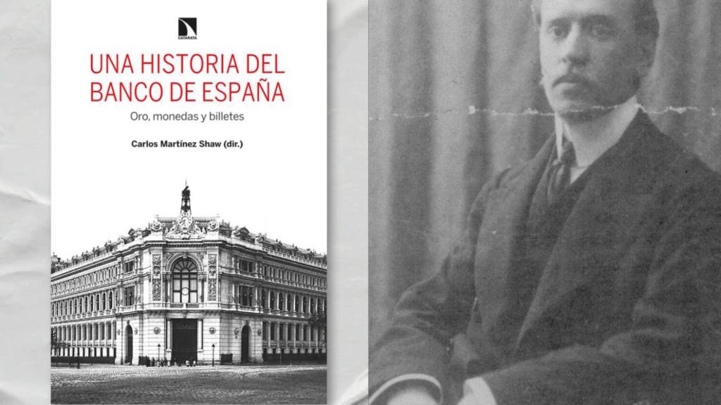 Portada del libro 'Una historia del Banco de España'.