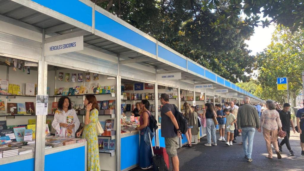 Feria del Libro de A Coruña 2023.