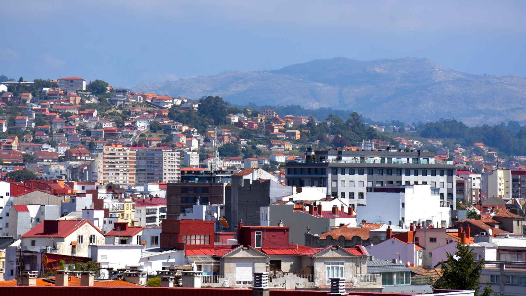 Vista general de la ciudad de Vigo.