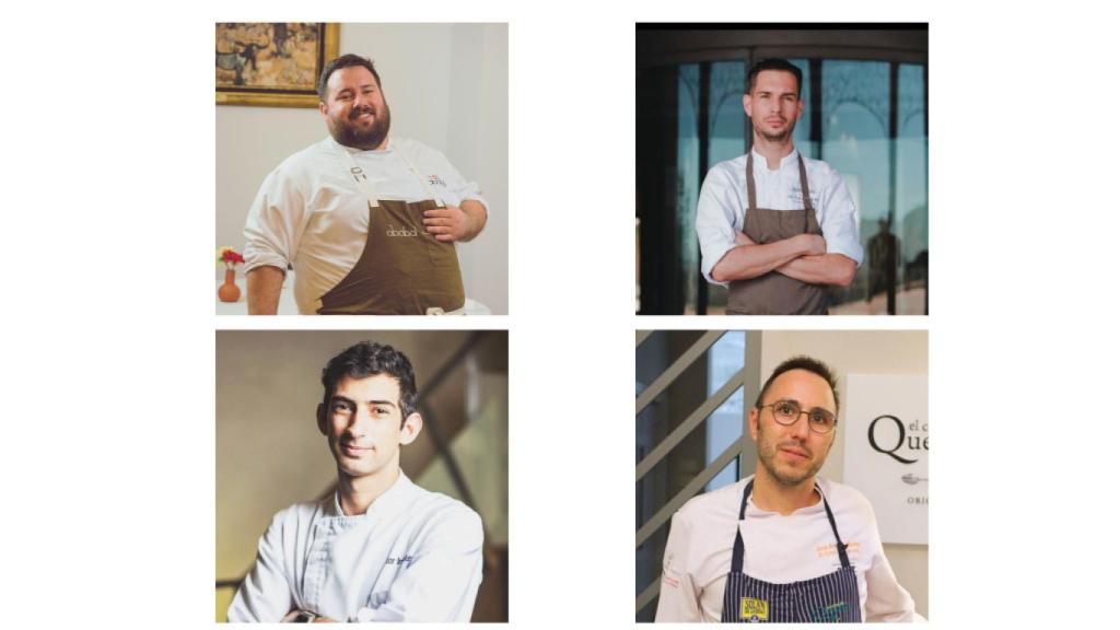 Los protagonistas de la cena