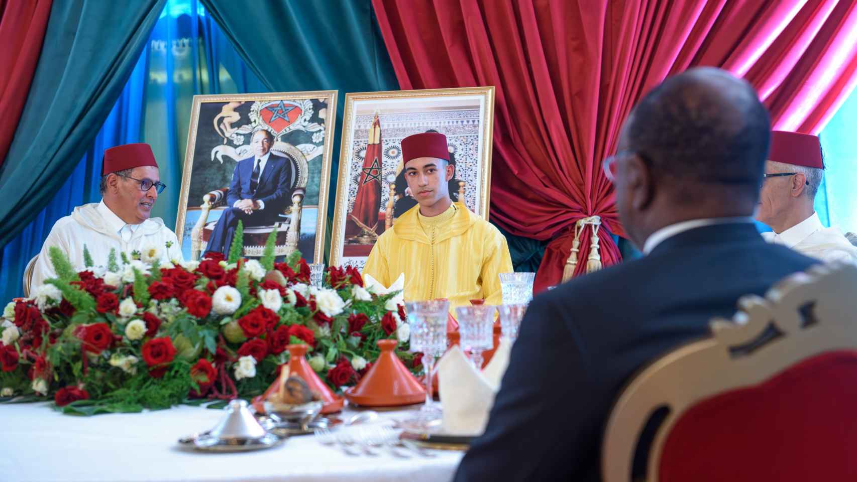El príncipe Moulay Hassan de Marruecos el pasado domingo 30 de julio.