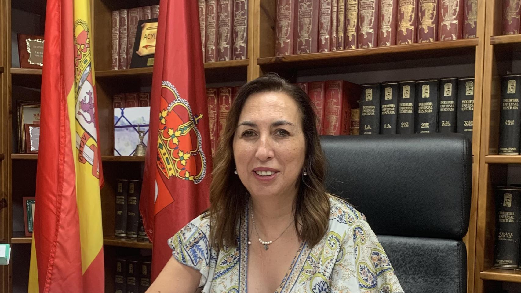 La alcaldesa de La Adrada, María del Pilar Martínez