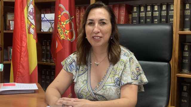 La alcaldesa de La Adrada, María del Pilar Martínez