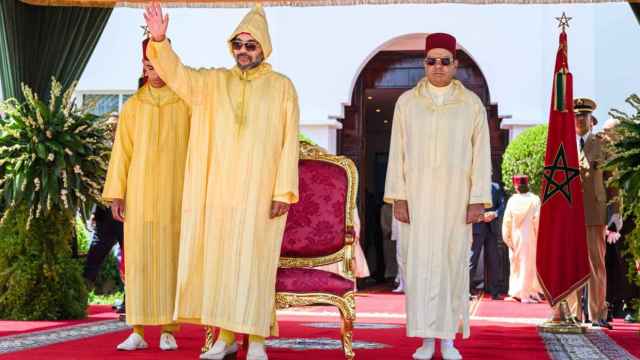 El rey Mohamed VI de Marruecos, durante la Fiesta del Trono.