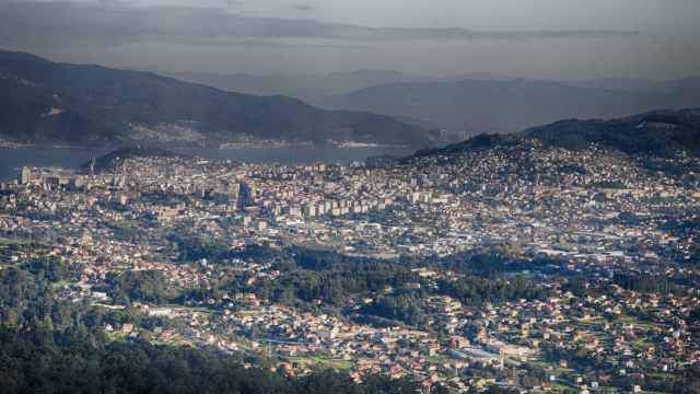 Panorámica de la ciudad de Vigo.