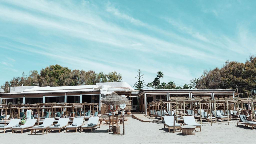 Las vistas desde el exterior de la terraza de La Plage Casanis.