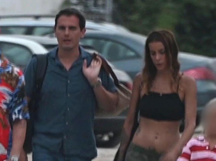 Albert Rivera y Aysha Daraaui en Ibiza.