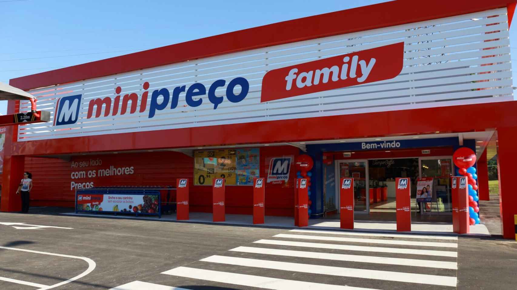 Supermercado Minipreço de Dia en Portugal.