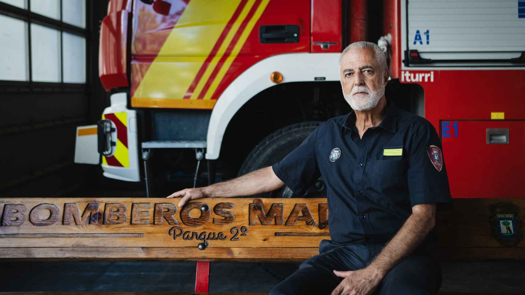 Rafael Ferrándiz, jefe de los bomberos de Madrid.