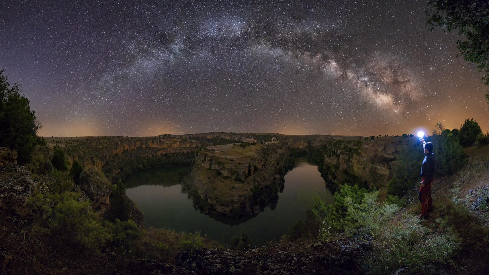 Mirador Starlight en las Hoces del Río Duratón (Segovia)