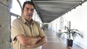 Alberto Gutiérrez Alberca, concejal de Tráfico y Movilidad, atiende a EL ESPAÑOL DE CASTILLA Y LEÓN en su despacho