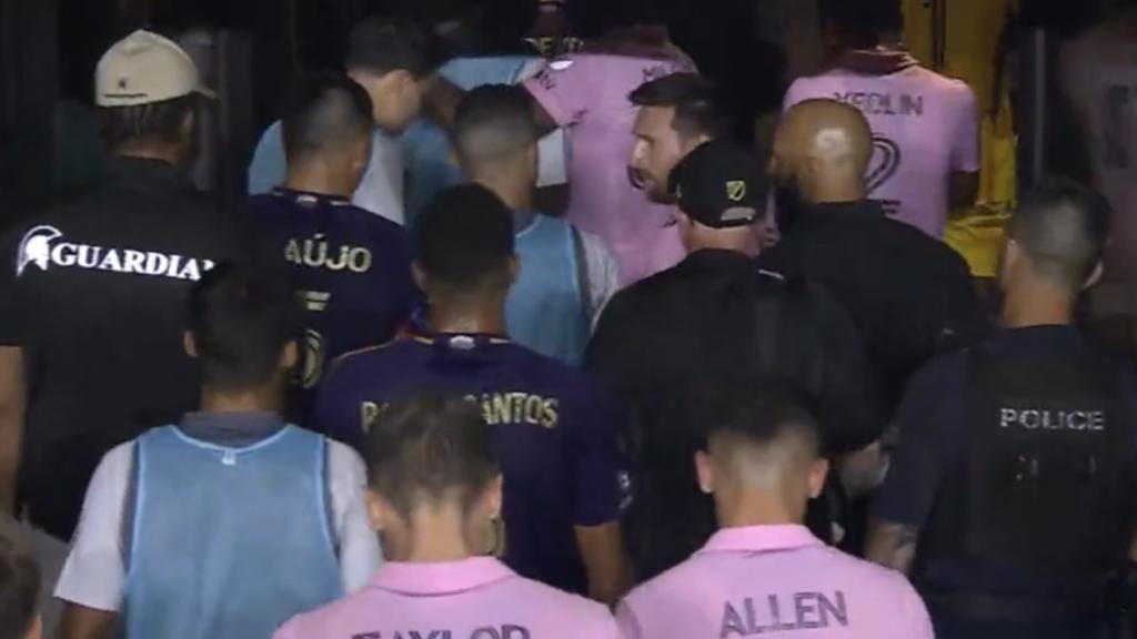 El incidente de Leo Messi en el Inter de Miami