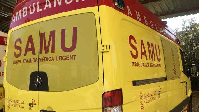 Imagen de una ambulancia del SAMU.