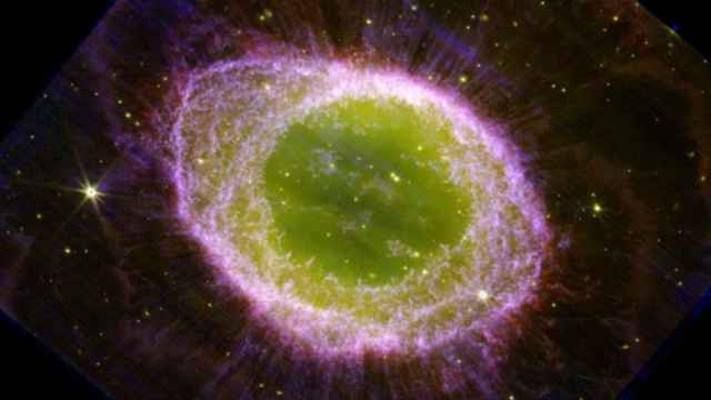La Nebulosa del Anillo tomada por el James Webb