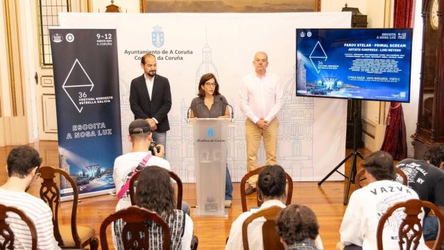 Presentación del Festival Noroeste Estrella Galicia de A Coruña.