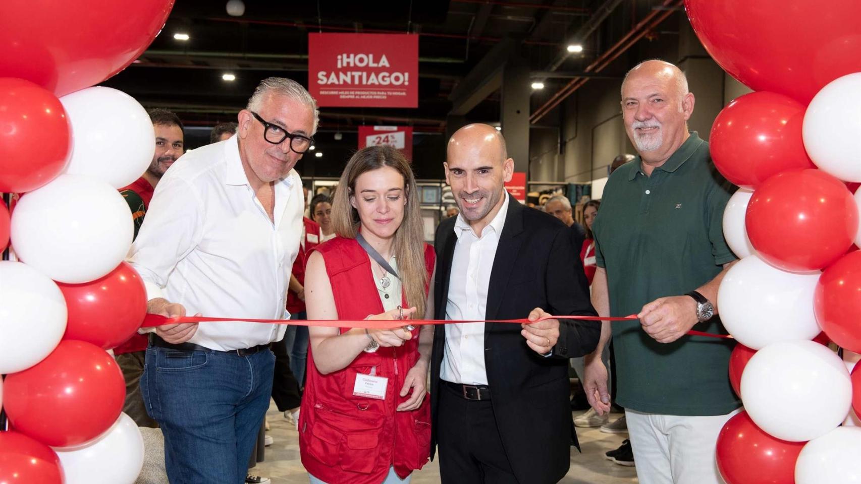 Apertura de la tienda en Santiago de Compostela