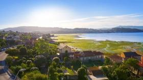 Imagen de un pequeño pueblo de Galicia