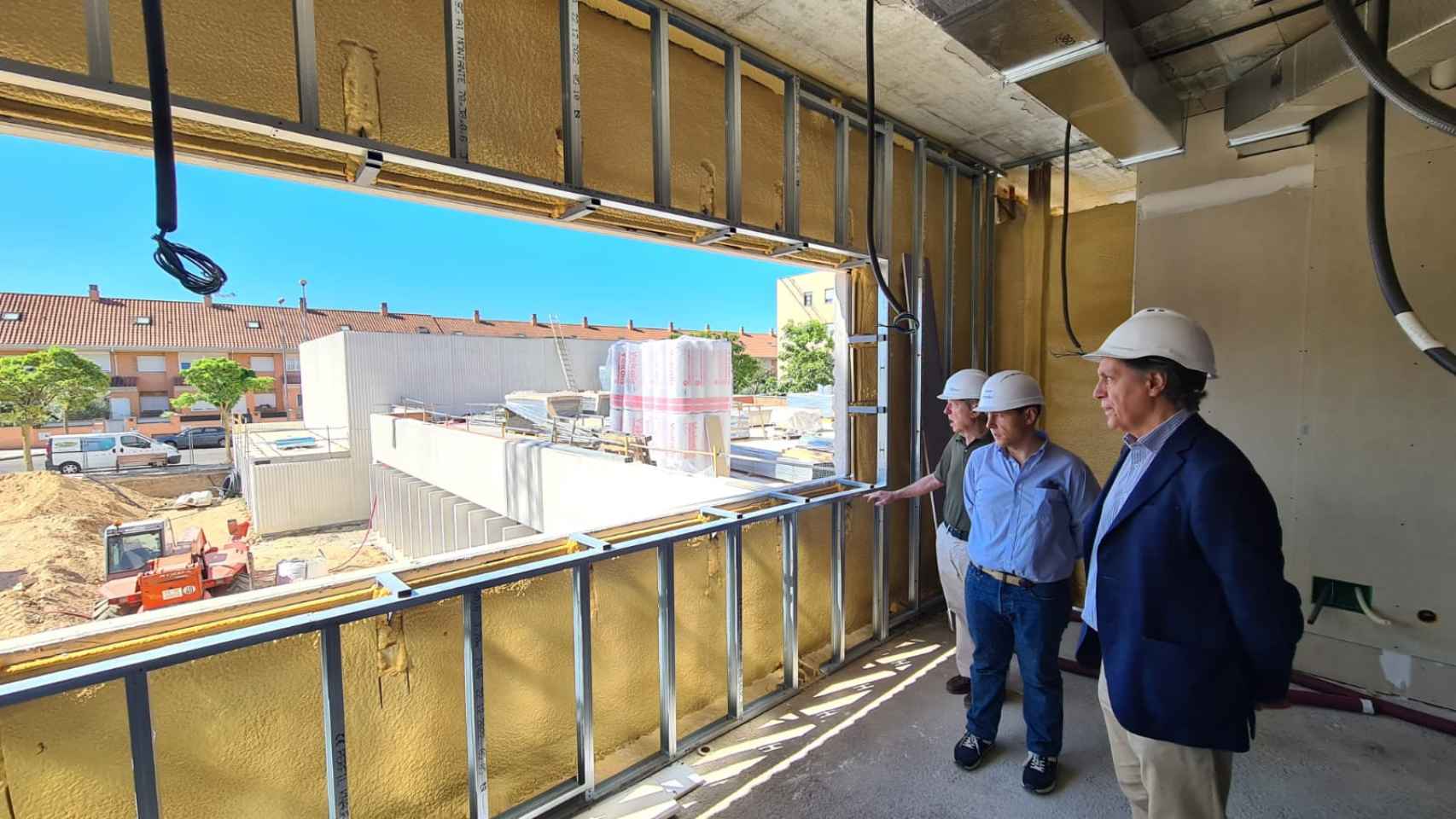 El alcalde de Salamanca visita las obras