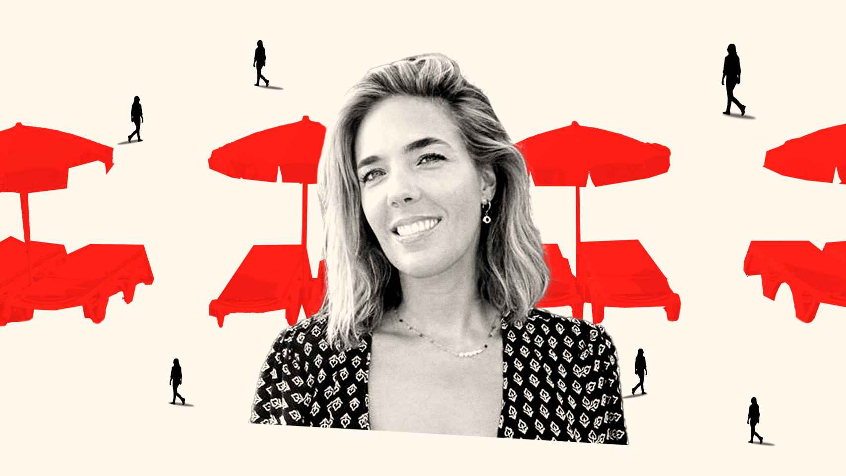 Alexia, la diseñadora británica que se vuelve ‘concierge’ y cobra 500 € por reservar una hamaca en Ibiza.
