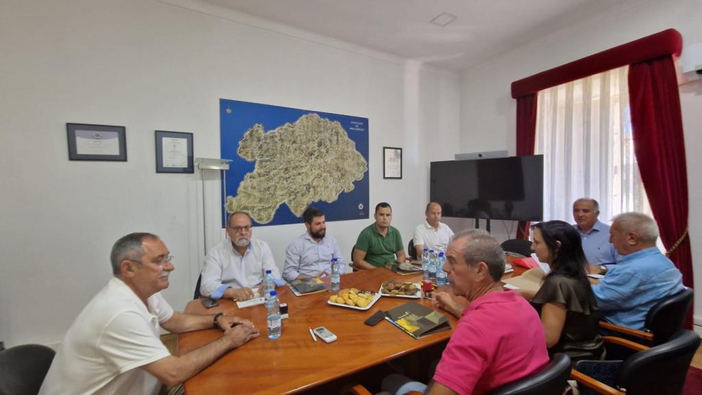 Firma de actas de fronteras en Mogadouro