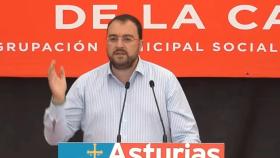 Adrián Barbón, en su intervención en La Camperona.