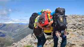 La Guardia Civil rescata a un montañero en el Espigüete