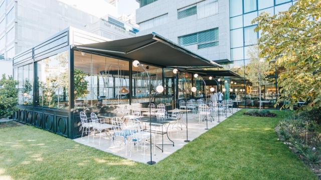 Terraza de La Mamona en Castellana.