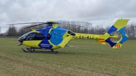 Helicóptero medicalizado del Sacyl
