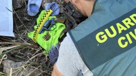 Un revólver encontrado durante la operación en Soria