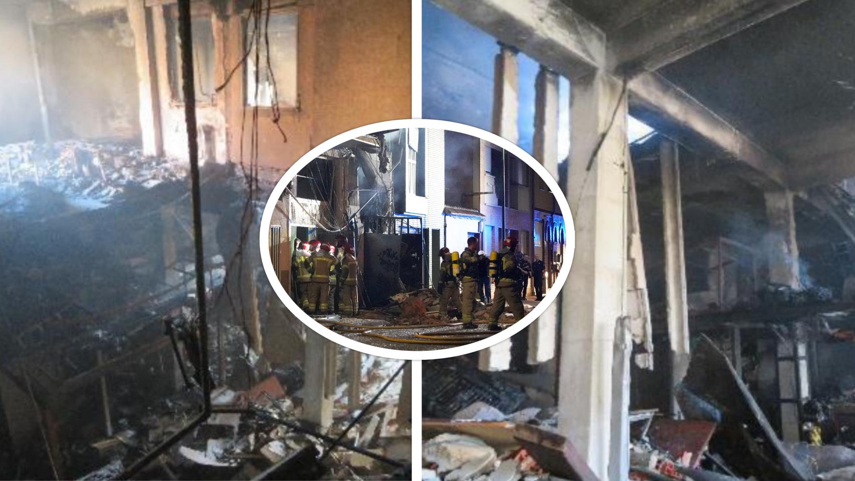 El edificio de Goya 32 tras la explosión