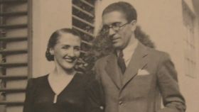 Rosa García Ascot y su marido, Jesús Bal y Gay.