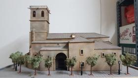 La maqueta de la iglesia de Quintanar de la Orden.